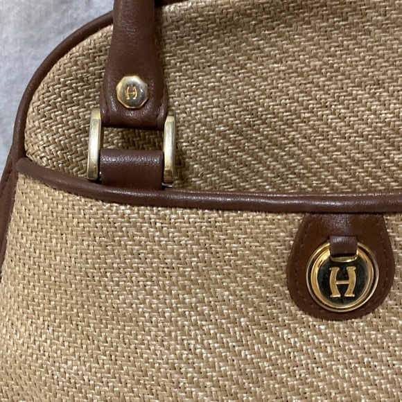 Etienne Aigner, Heritage, Vintage Straw purse. **Rare 1960s. Designer Bag - Picture 5 of 16